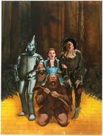 "THE WIZARD OF OZ" PAINTING ORIGINAL ART BY KEN BARR.