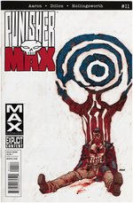 "PUNISHER MAX" VOL. 1 #11 COMIC BOOK COVER ORIGINAL ART BY DAVE JOHNSON.