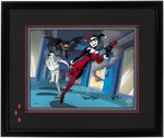 "THE NEW BATMAN ADVENTURES - MAD LOVE" MULTI-SIGNED FRAMED LIMITED EDITION CEL.