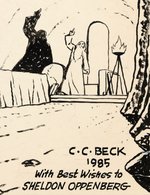 CAPTAIN MARVEL & THE SEVEN DEADLY ENEMIES OF MAN ORIGINAL ART BY C.C. BECK.