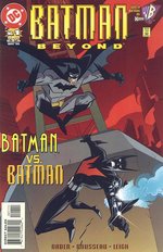 "BATMAN BEYOND" VOL. 2 #1 COMIC BOOK PAGE ORIGINAL ART BY CRAIG ROUSSEAU.