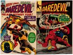 "DAREDEVIL" COMIC LOT OF 18 EARLY ISSUES.