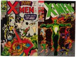 "X-MEN" COMIC LOT OF 18 EARLY ISSUES.