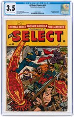"ALL SELECT COMICS" #10 SUMMER 1946 CGC 3.5 VG-.