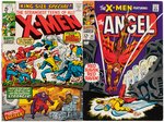 "X-MEN" COMIC LOT OF 11 ISSUES AND KING-SIZE SPECIALS #1 AND #2.