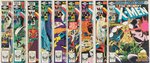 "UNCANNY X-MEN" 1980s COMICS RUN #144-161 AND ANNUALS #3-5 (LOT OF 21).