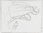 "SUPERMAN: THE LAST GOD OF KRYPTON" PENCILSKETCH ORIGINAL ART BY GREG HILDEBRANDT.
