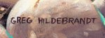 "INFINITY WARS PRIME" #1 GREG HILDEBRANDT VARIANT COVER PAINTING ORIGINAL ART (THANOS VARIANT).