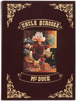"UNCLE SCROOGE McDUCK HIS LIFE & TIMES" LIMITED EDITION BOOK & CARL BARKS SIGNED LITHOGRAPH.