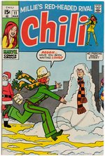 "CHILI" #11 COMIC BOOK COVER ORIGINAL ART BY STAN GOLDBERG.
