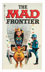 KELLY FREAS FRAMED PRELIMINARY COVER ART FOR "THE MAD FRONTIER" PAPERBACK.