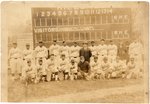 1924 EASTERN COLORED LEAGUE CHAMPS HILLDALE GIANTS TEAM PHOTO W/HOF'ers SANTOP, MACKEY, JUDY JOHNSON