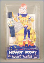 "HOWDY DOODY WRIST WATCH" WITH RARE PACKAGING AND BOX.