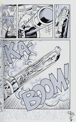 "MADMAN" #3 COMIC BOOK PAGE ORIGINAL ART BY MIKE ALLRED.