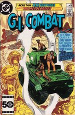 "G.I. COMBAT" #278 TWO-PAGE COMIC BOOK PAGE ORIGINAL ART BY SAM GLANZMAN.