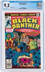 "BLACK PANTHER" #1 JANUARY 1977 CGC 9.2 NM-.