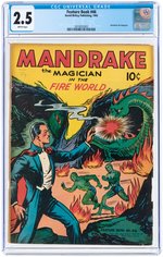 "FEATURE BOOK" #46 1945 CGC 2.5 GOOD+ (MANDRAKE THE MAGICIAN).