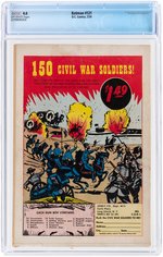 "BATMAN" #121 FEBRUARY 1959 CGC 4.0 VG (FIRST MR. ZERO/MR. FREEZE).