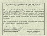 "CAPTAIN MARVEL ADVENTURES" #125 OCTOBER 1951 CGC 7.0 FINE/VF CROWLEY PEDIGREE.