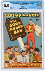 "CAPTAIN MARVEL AND THE GOOD HUMOR MAN" #NN 1950 CGC 5.0 VG/FINE CROWLEY PEDIGREE.