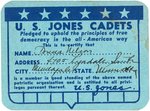 "U.S. JONES CADETS" CLUB KIT.