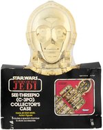 "STAR WARS : RETURN OF THE JEDI" ACTION FIGURE CARRY CASE TRIO.