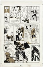 "REALWORLDS: BATMAN" COMIC BOOK PAGE ORIGINAL ART BY MARSHALL ROGERS.