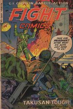 "FIGHT COMICS" #85 COMIC PAGE ORIGINAL ART BY ROBERT WEBB.