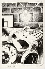 "PUNISHER" VOL. 3 ANNUAL #1 "REST IN PIECES" VARIANT COVER ORIGINAL ART BY TOM RANEY.