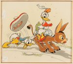 DONALD DUCK "SILLY SYMPHONY - DON DONALD" GOOD HOUSEKEEPING PAGE ORIGINAL ART BY TOM WOOD.