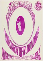 LOVE & BIG BROTHER AND THE HOLDING COMPANY 1966 FAMILY DOG CONCERT POSTER FD-17A OP-1.