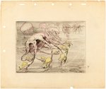 "SILLY SYMPHONY - MERBABIES" CONCEPT ORIGINAL ART BY FERDINAND HORVATH.