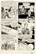 "JOURNEY INTO MYSTERY" #68 COMIC BOOK PAGE ORIGINAL ART BY JACK KIRBY.