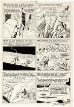 "JOURNEY INTO MYSTERY" #72 COMIC BOOK PAGE ORIGINAL ART BY JACK KIRBY.