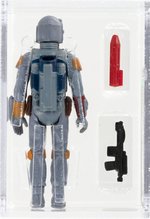 LILY LEDY "STAR WARS" LOOSE ACTION FIGURE BOBA FETT WITH REMOVABLE ROCKET AFA 75 EX+/NM.