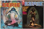EERIE MAGAZINE LOT OF 45 ISSUES.