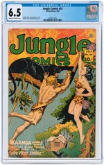 "JUNGLE COMICS" #55 JULY 1944 CGC 6.5 FINE+.
