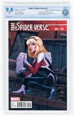 "EDGE OF THE SPIDER-VERSE" #2 NOVEMBER 2014 CBCS 9.8 NM/MINT (FIRST SPIDER-GWEN).