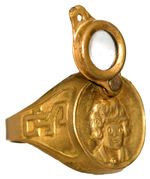 LITTLE ORPHAN ANNIE SECRET GUARD MAGNIFYING RING.