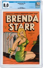 "BRENDA STARR" #14 MARCH 1948 CGC 8.0 VF.