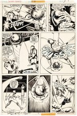 "STAR WARS" #3 COMIC BOOK PAGE ORIGINAL ART BY HOWARD CHAYKIN.