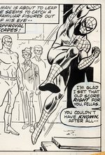 "GIANT-SIZE SPIDER-MAN" #3 COMIC BOOK PAGE ORIGINAL ART BY ROSS ANDRU.