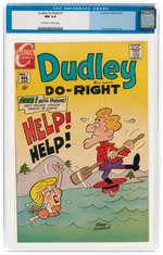 "DUDLEY DO-RIGHT" #1 AUGUST 1970 CGC 9.4 NM.