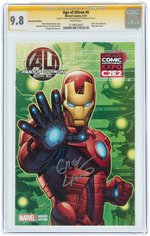 "AGE OF ULTRON" #6 JUNE 2013 CGC 9.8 NM/MINT SIGNATURE SERIES - CONVENTION EDITION.