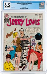 "ADVENTURES OF JERRY LEWIS" #67 NOVEMBER/DECEMBER 1961 CGC 6.5 FINE+.