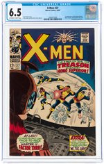 "X-MEN" #37 OCTOBER 1967 CGC 6.5 FINE+ (FIRST MUTANT MASTER).