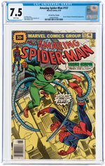 'AMAZING SPIDER-MAN" #157 JUNE 1976 CGC 7.5 VF-.
