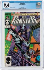 "PUNISHER" #1 JULY 1987 CGC 9.4 NM.