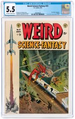 "WEIRD SCIENCE-FANTASY" #23 MARCH 1954 CGC 5.5 FINE-.