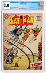 "BATMAN" #93 AUGUST 1955 CGC 3.0 GOOD/VG.